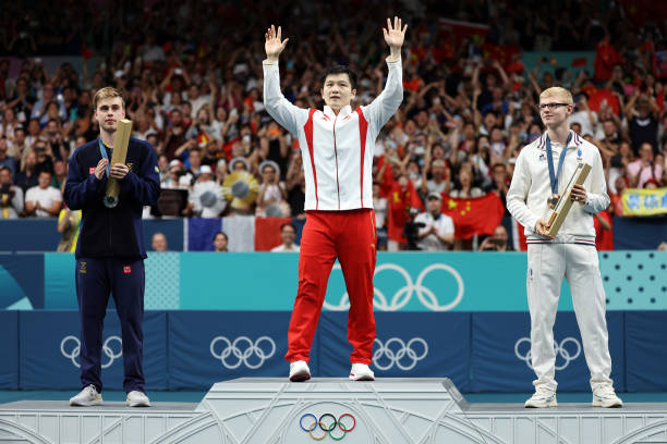 巴黎奥运会 2024 男单冠军时刻